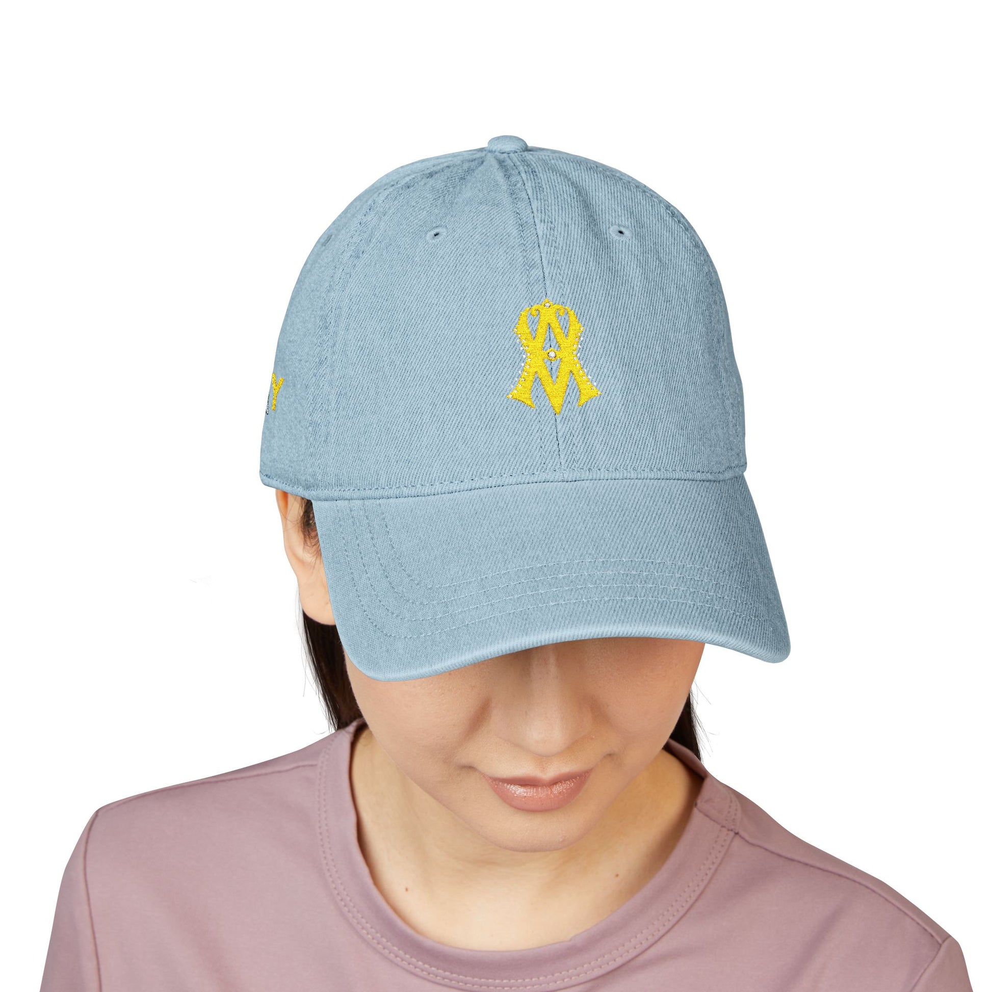 WOMENS AV LOGO Denim Hat (Embroidery) - AH VISION