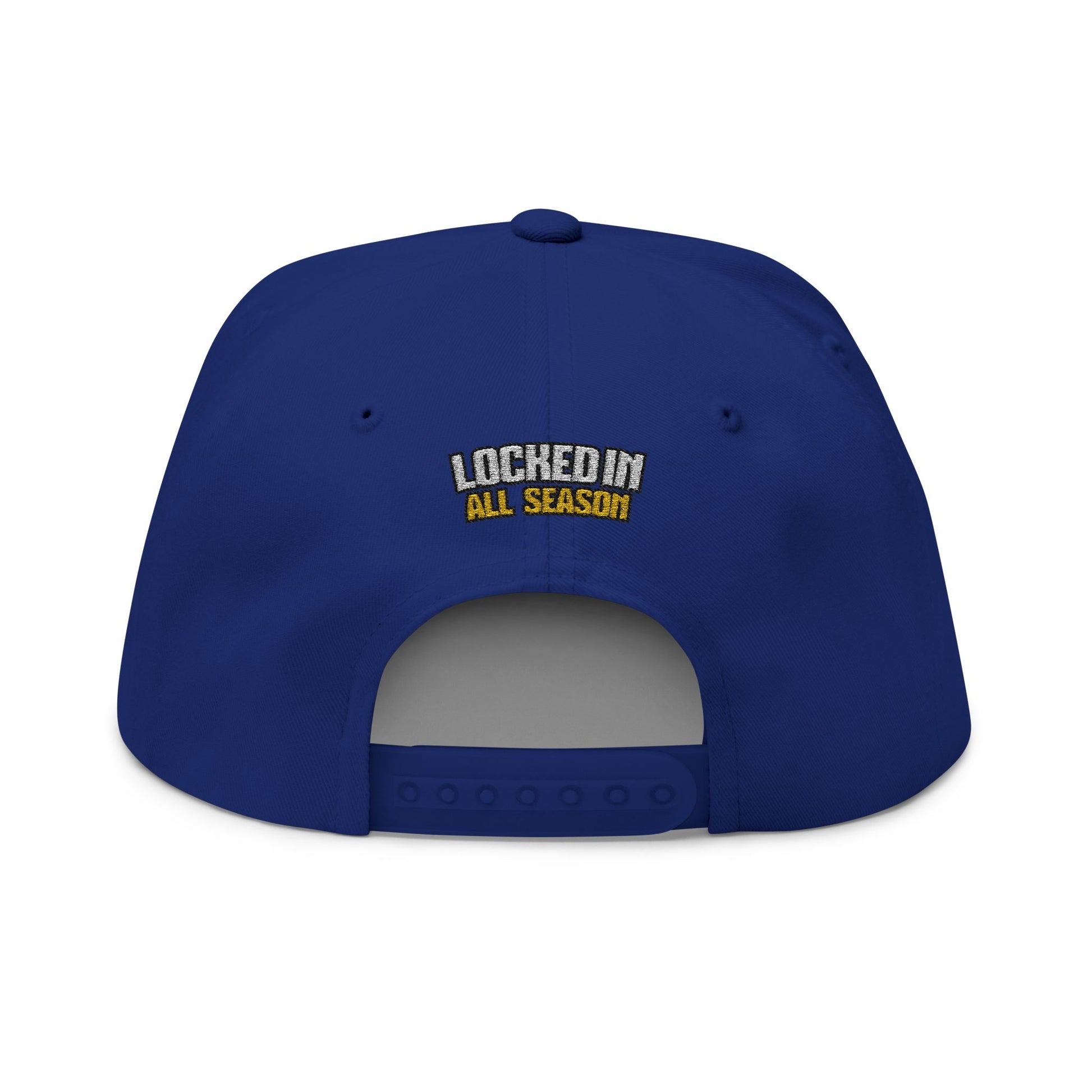 Embroidered Big W-WINNING SEASON Flat Bill Cap — Entrepreneur Snapback Hat (BUILT TO LEAD) - AH VISION