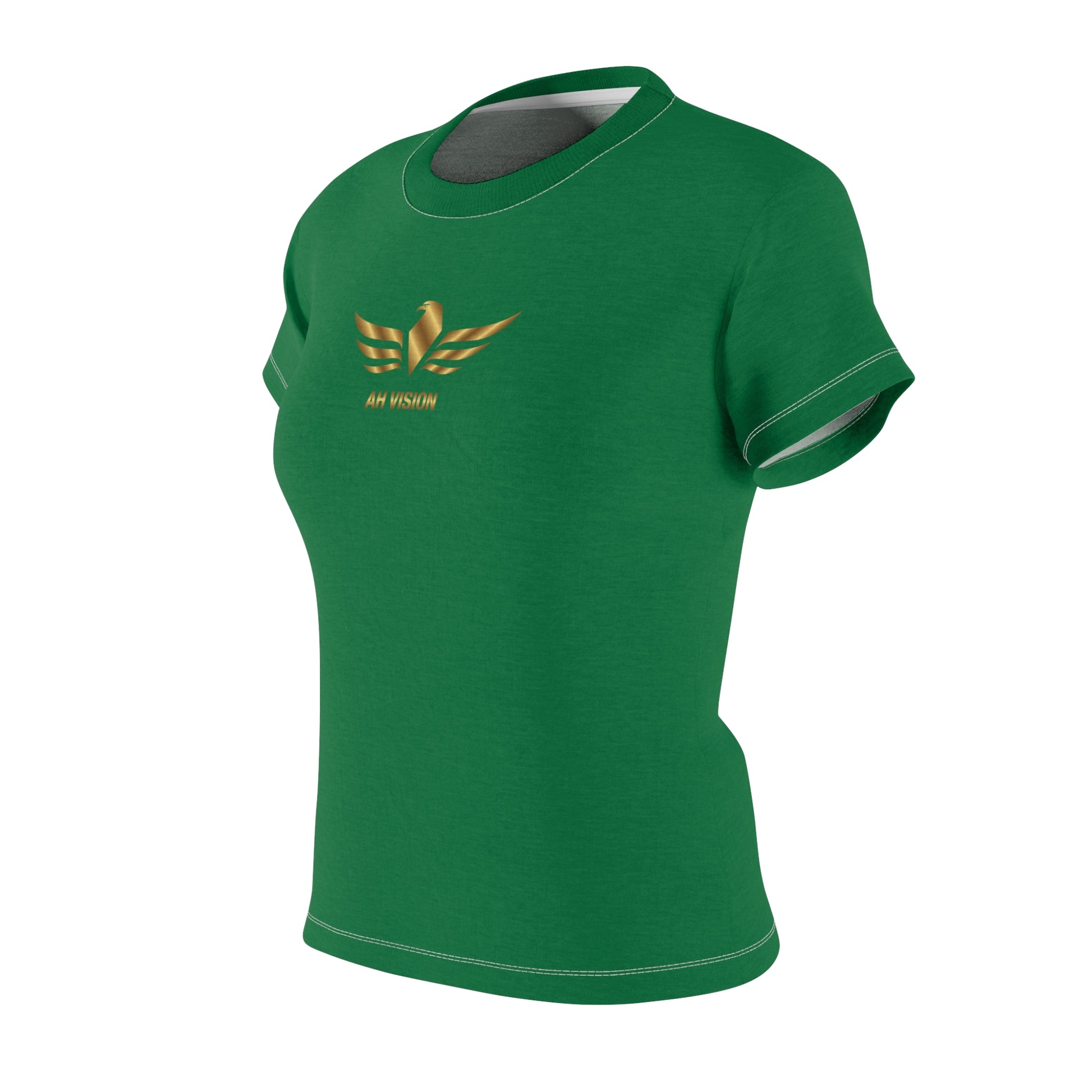 Premium AH Vision Women's Green Tee - AH VISION
