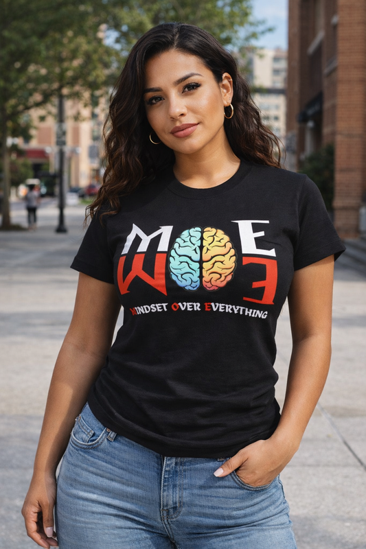 M.O.E Women Premium Black Tee