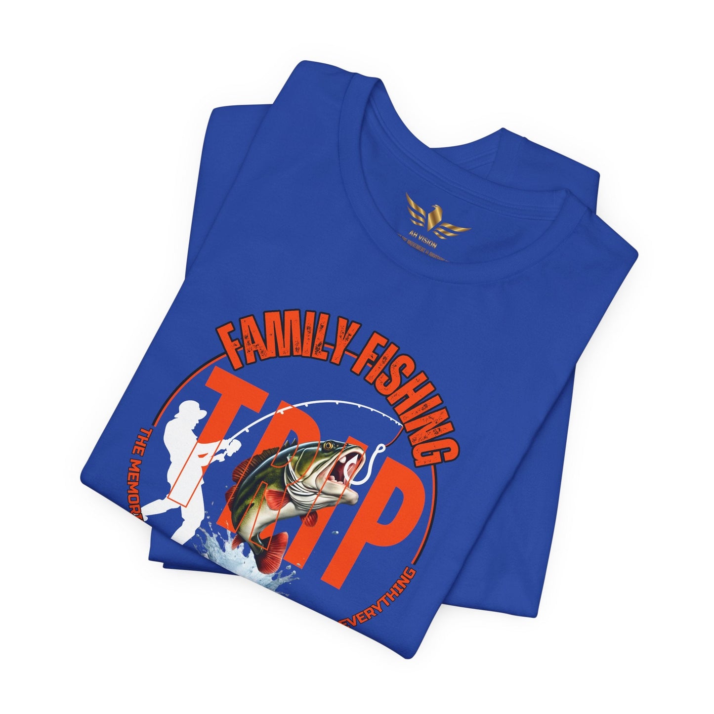 FAMILY FISHING TRIP REELED IN ORANGE DESIGN 2024 - AH VISION