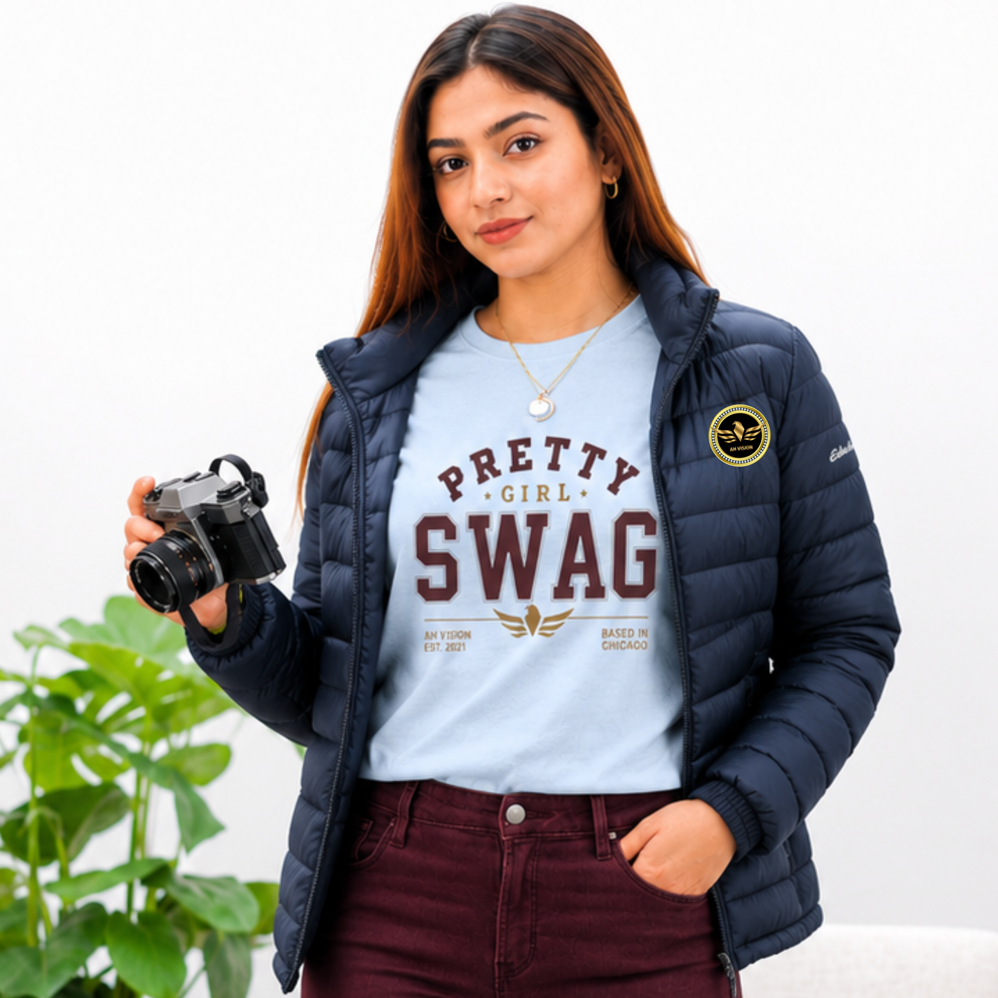 Pretty Girl Swag Tee — Faith, Focus, Future Graphic Women’s T-Shirt