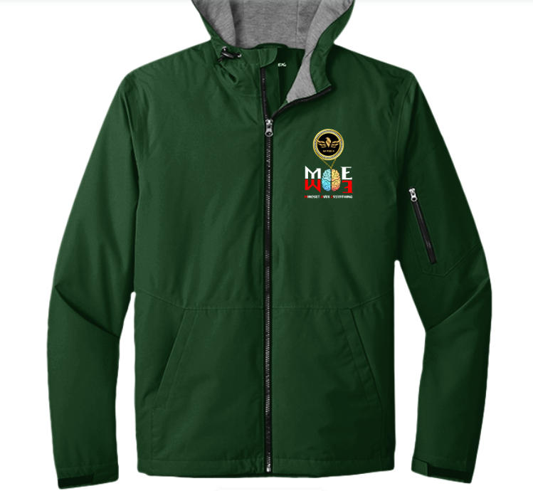 SEAL LOGO WATERPROOF JACKET - AH VISION