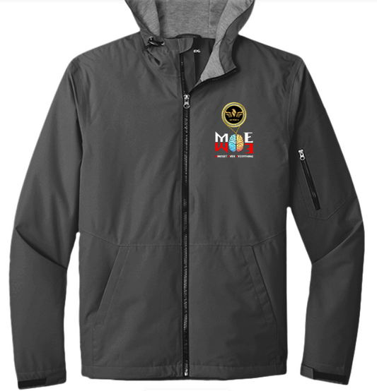 SEAL LOGO WATERPROOF JACKET - AH VISION