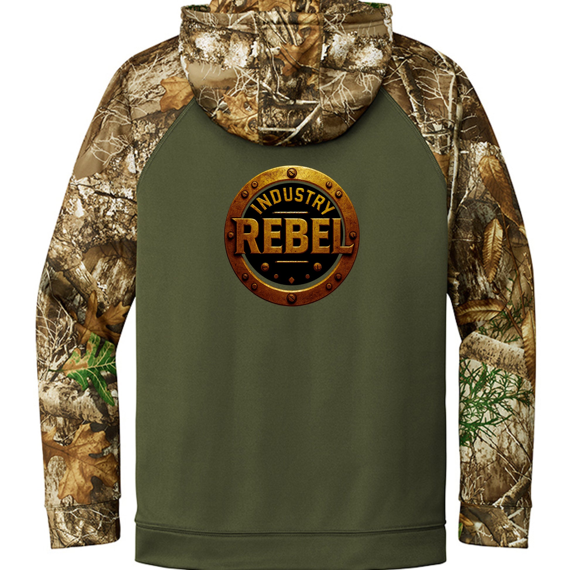 Olive Drab Green/ Realtree Edge - BACK