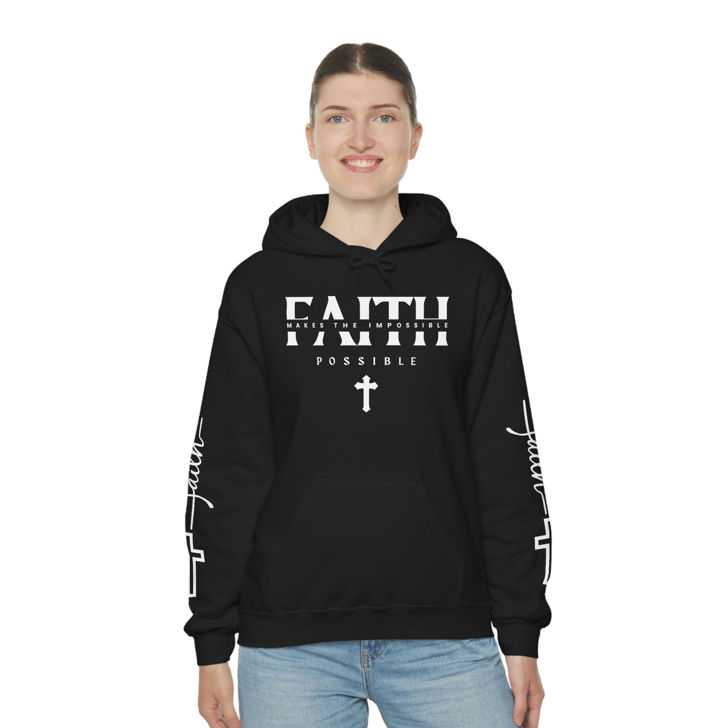 AH VISION Faith Unisex Heavy Blend™ Hooded Sweatshirt - AH VISION