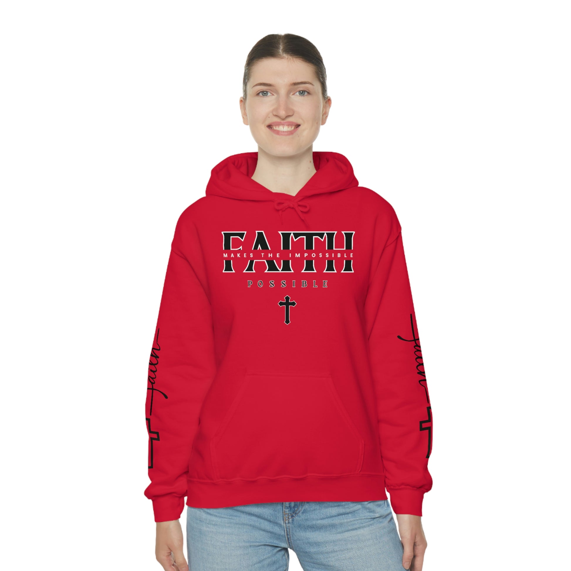 AH VISION Faith Unisex Heavy Blend™ Hooded Sweatshirt - AH VISION