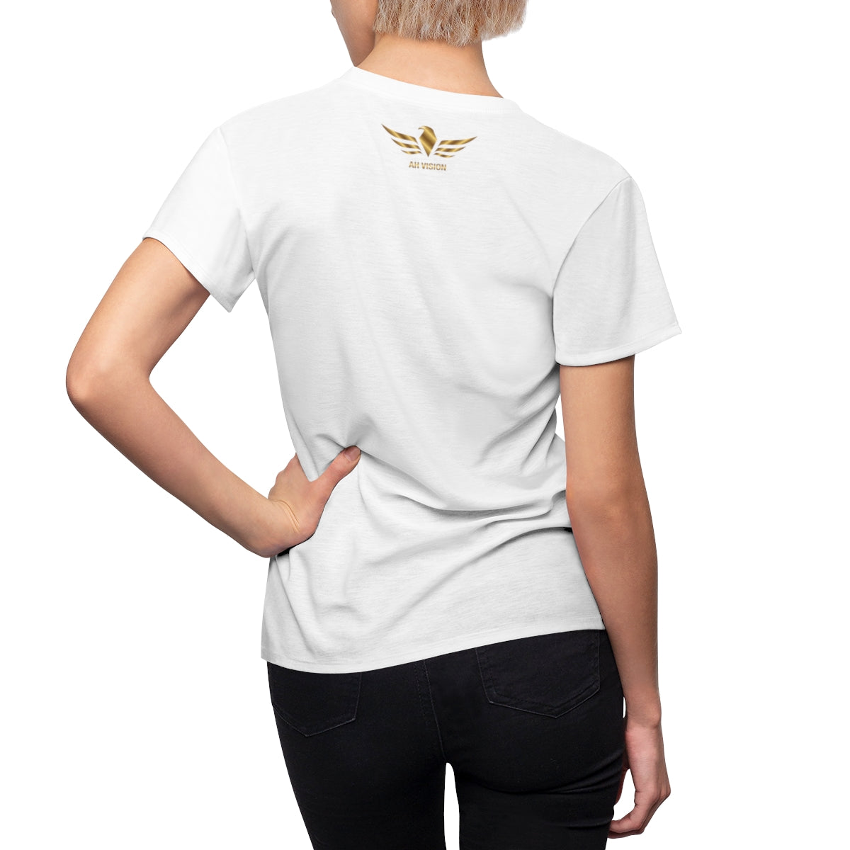 AH VISION Women's White Shirt - AH VISION
