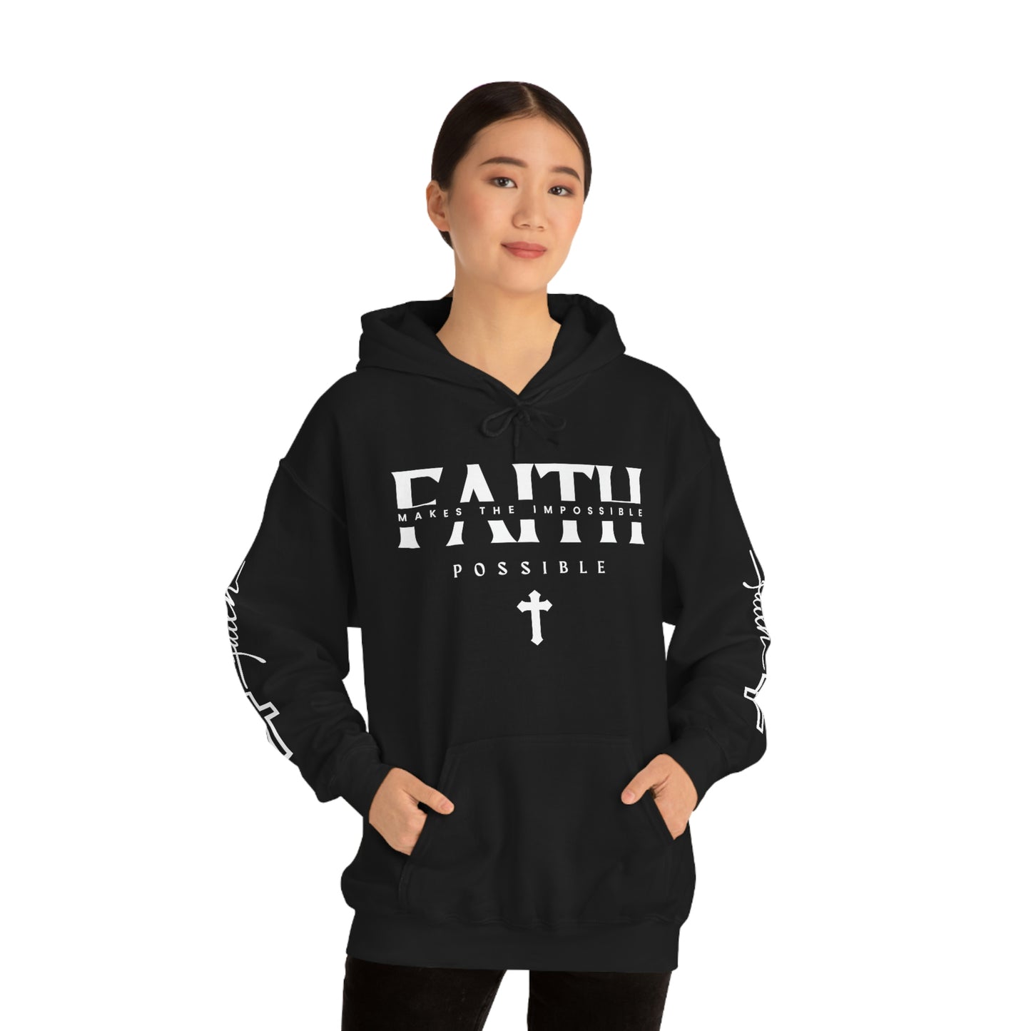 AH VISION Faith Unisex Heavy Blend™ Hooded Sweatshirt - AH VISION