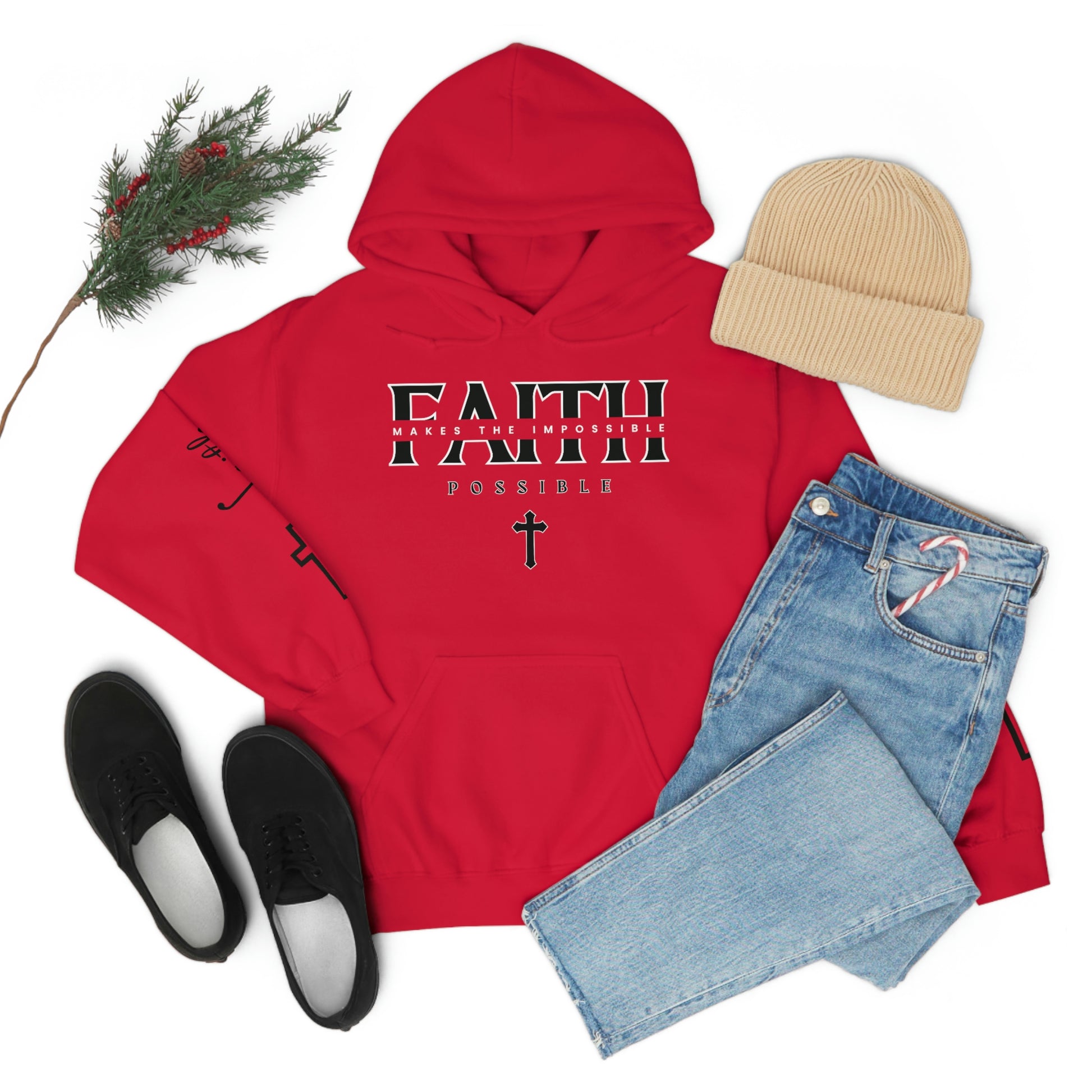 AH VISION Faith Unisex Heavy Blend™ Hooded Sweatshirt - AH VISION