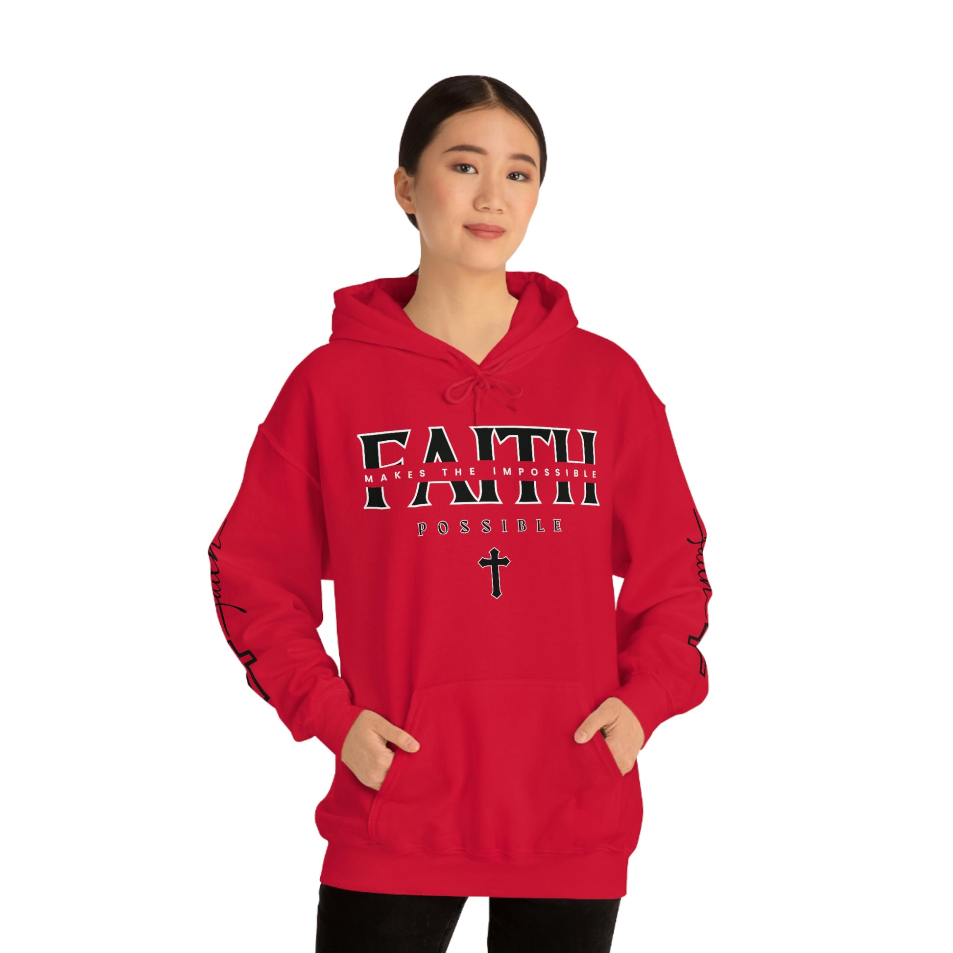 AH VISION Faith Unisex Heavy Blend™ Hooded Sweatshirt - AH VISION