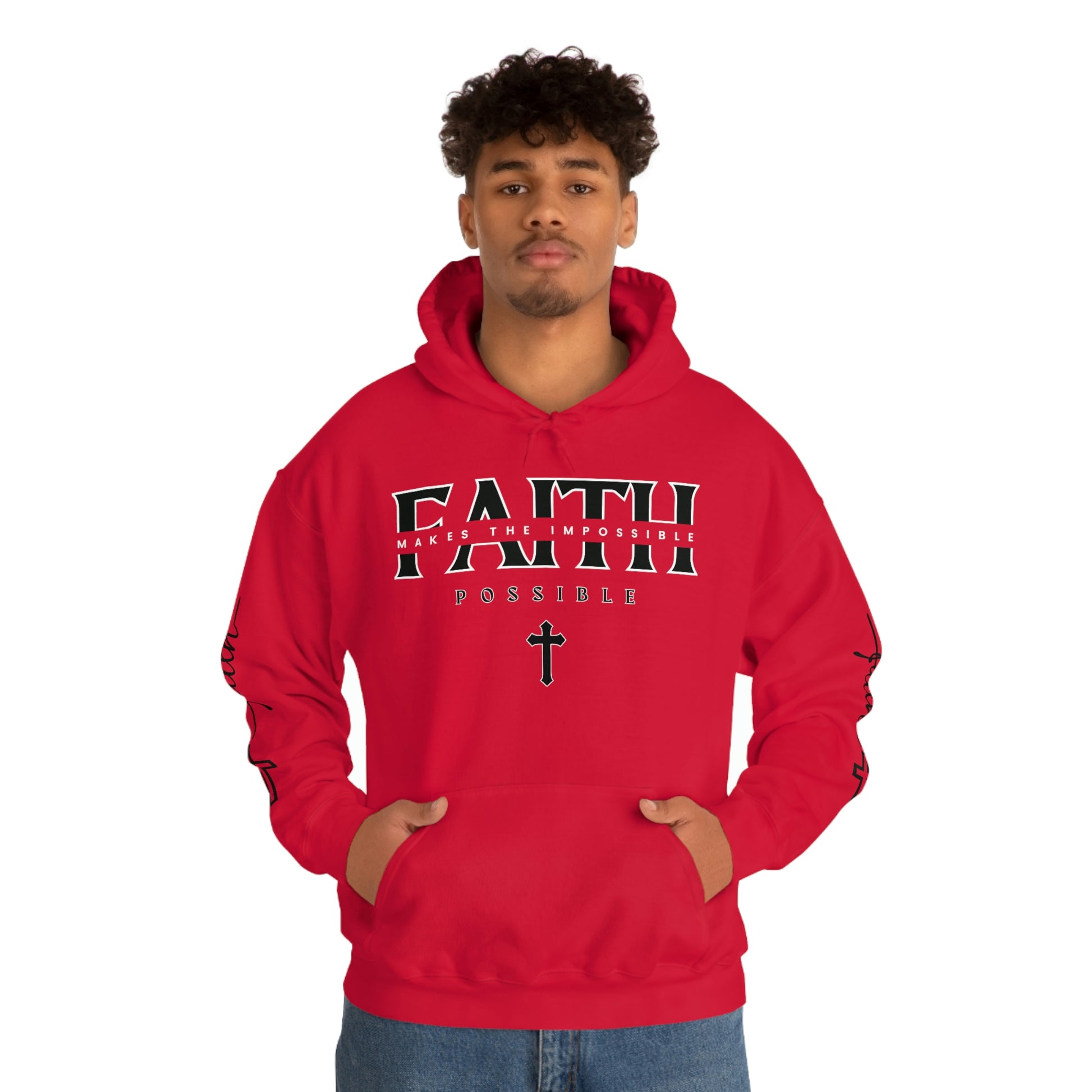 AH VISION Faith Unisex Heavy Blend™ Hooded Sweatshirt - AH VISION